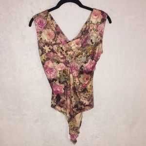 Floral Bodysuit - NWT